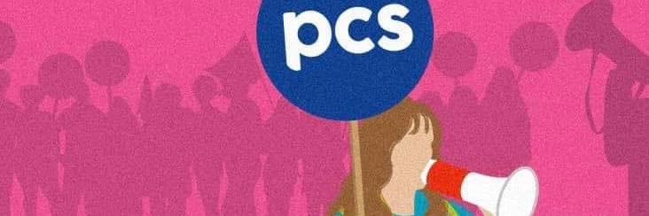 PCS Wales banner