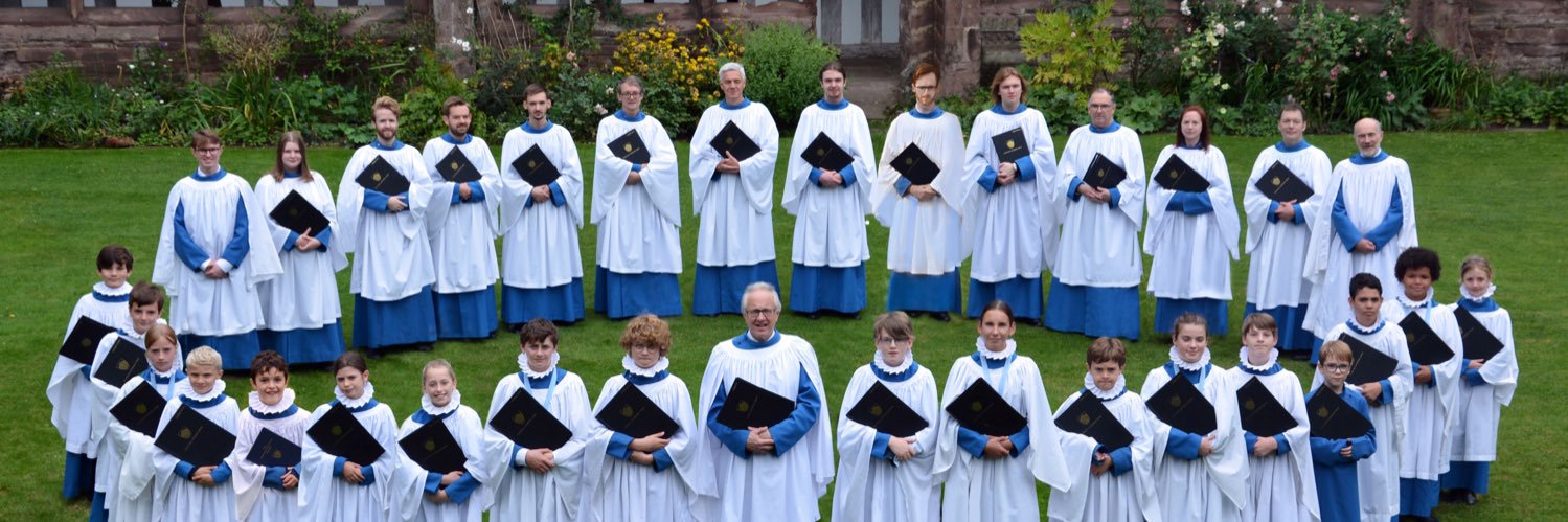 Hereford Cathedral Choir banner