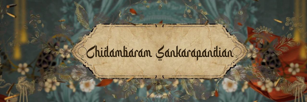 chidambaram sankarapandian banner