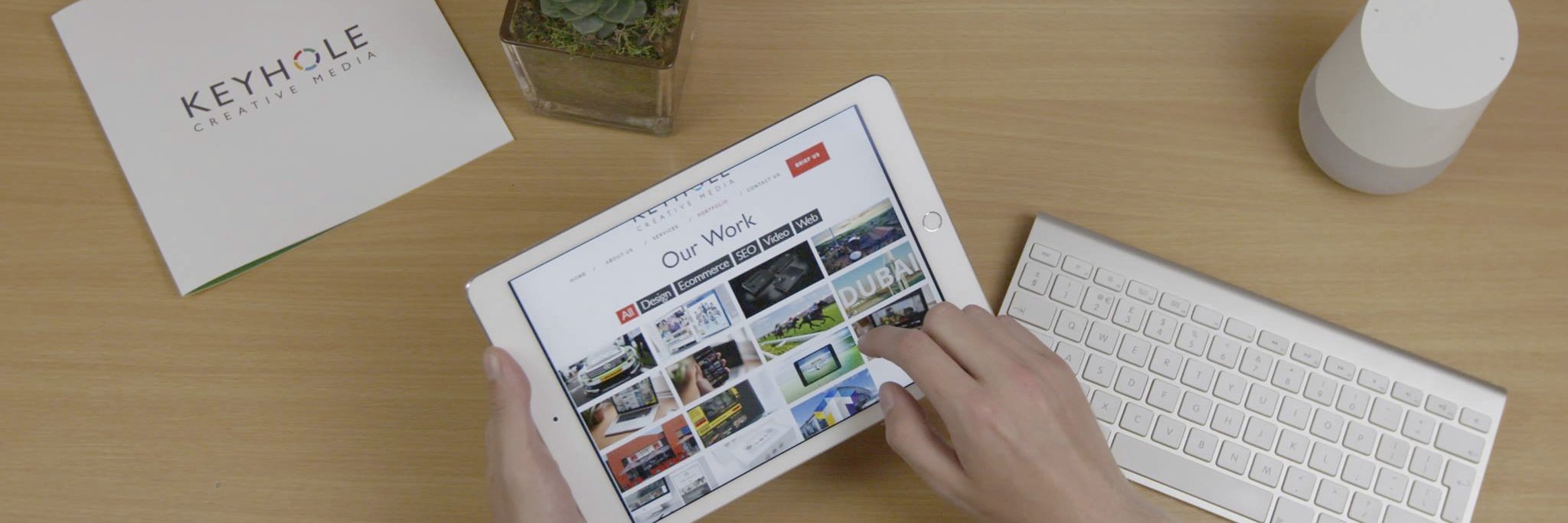 Keyhole Creative banner