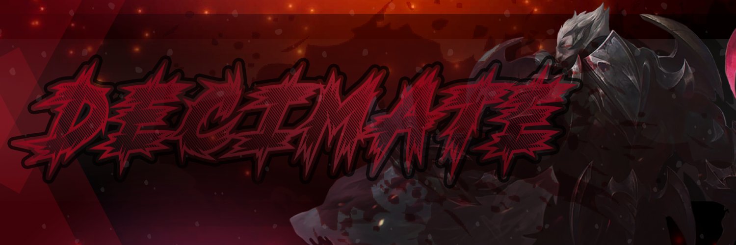 Decimate banner