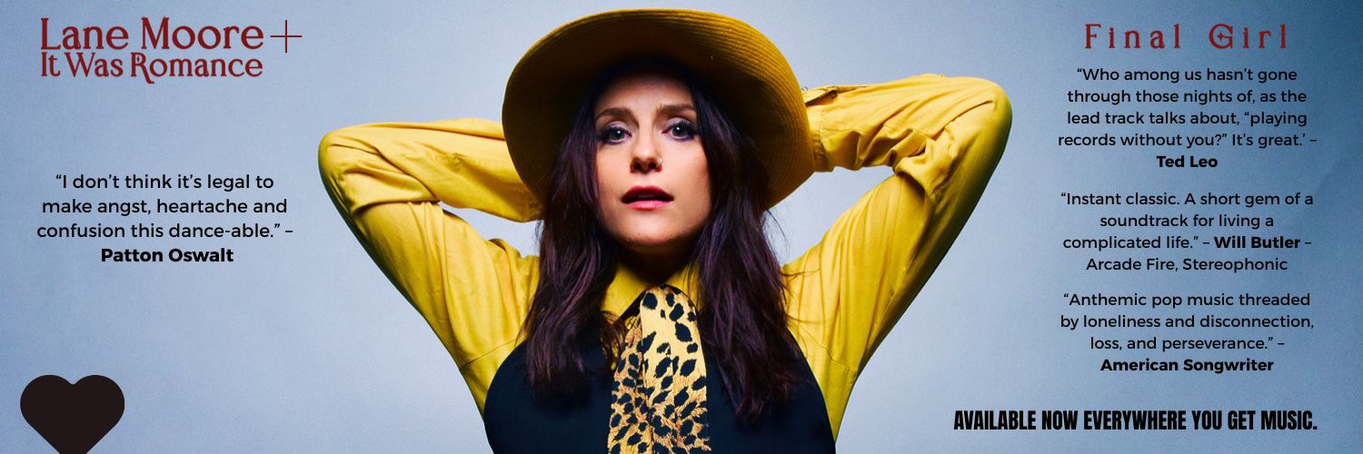 Lane Moore💿is on Bsky/Substack banner