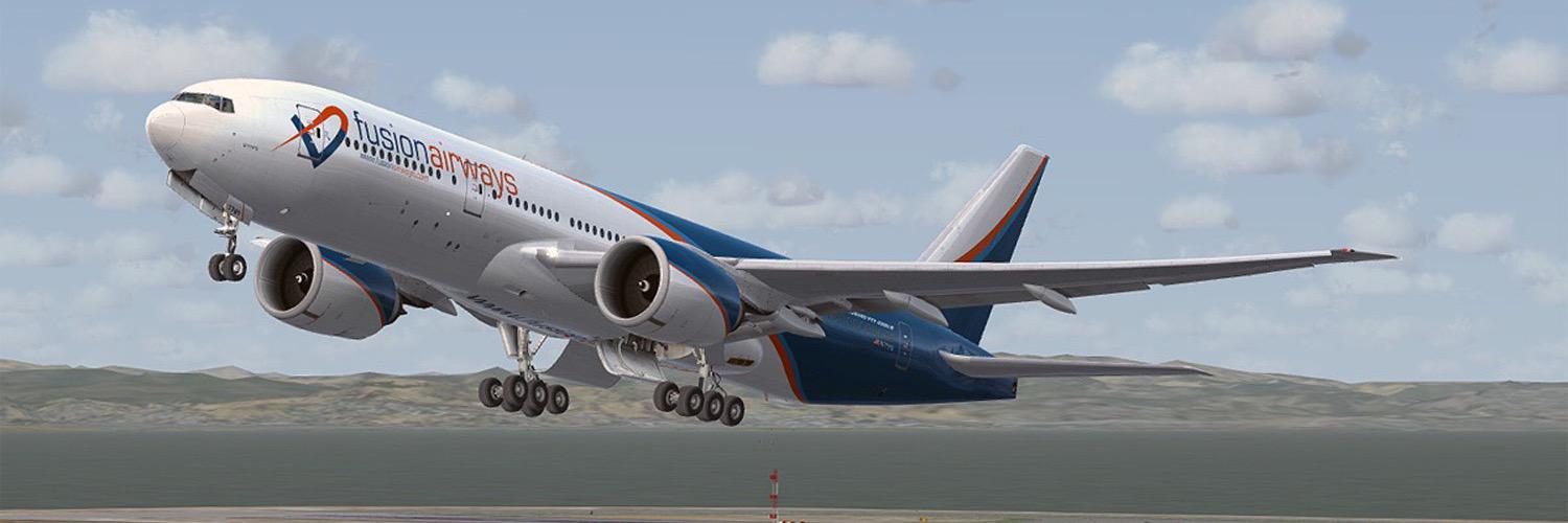 Fusion Airways banner