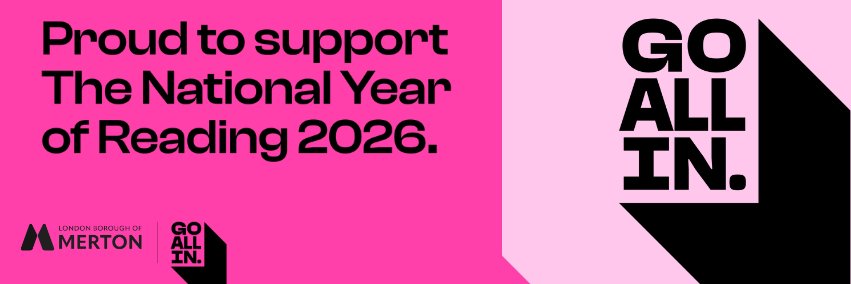 Merton Libraries banner