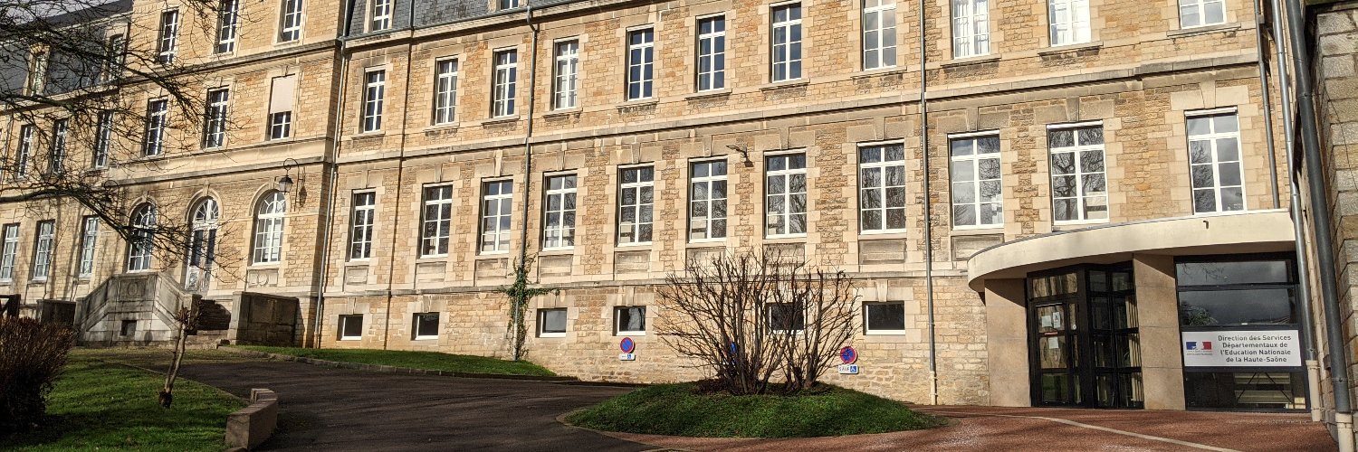 DSDEN de la Haute-Saône banner