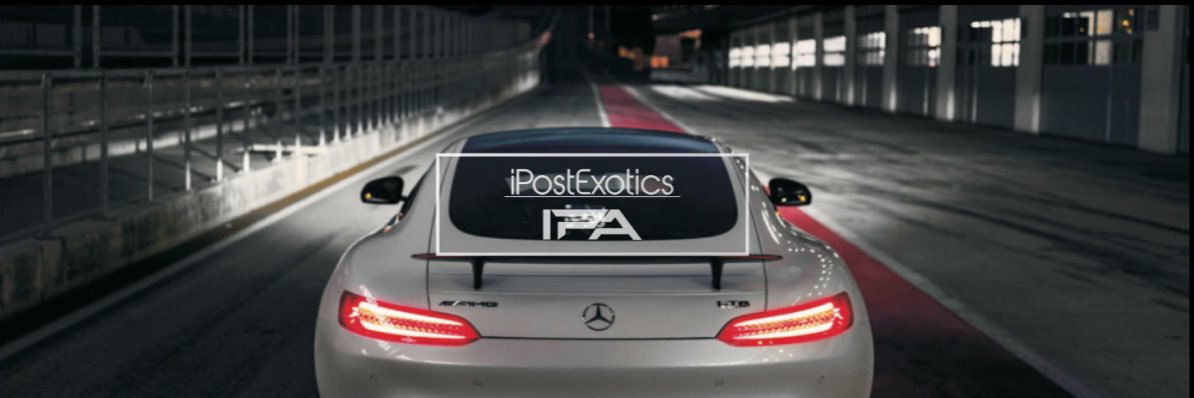 iPostExoticCars's profile banner image