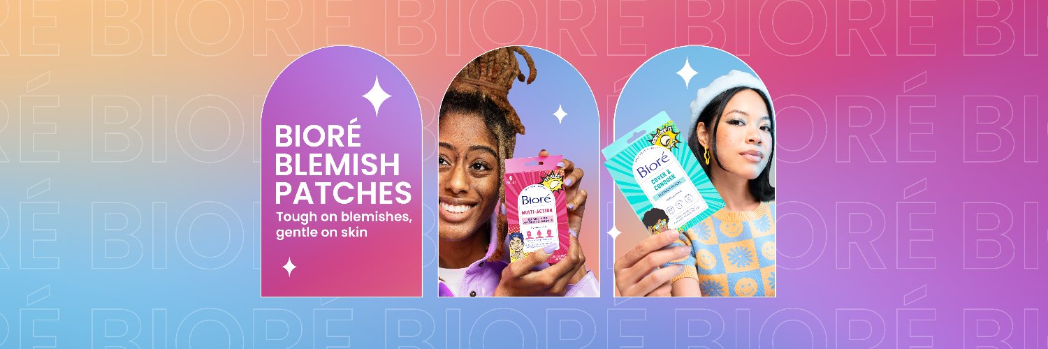 Bioré Skincare banner