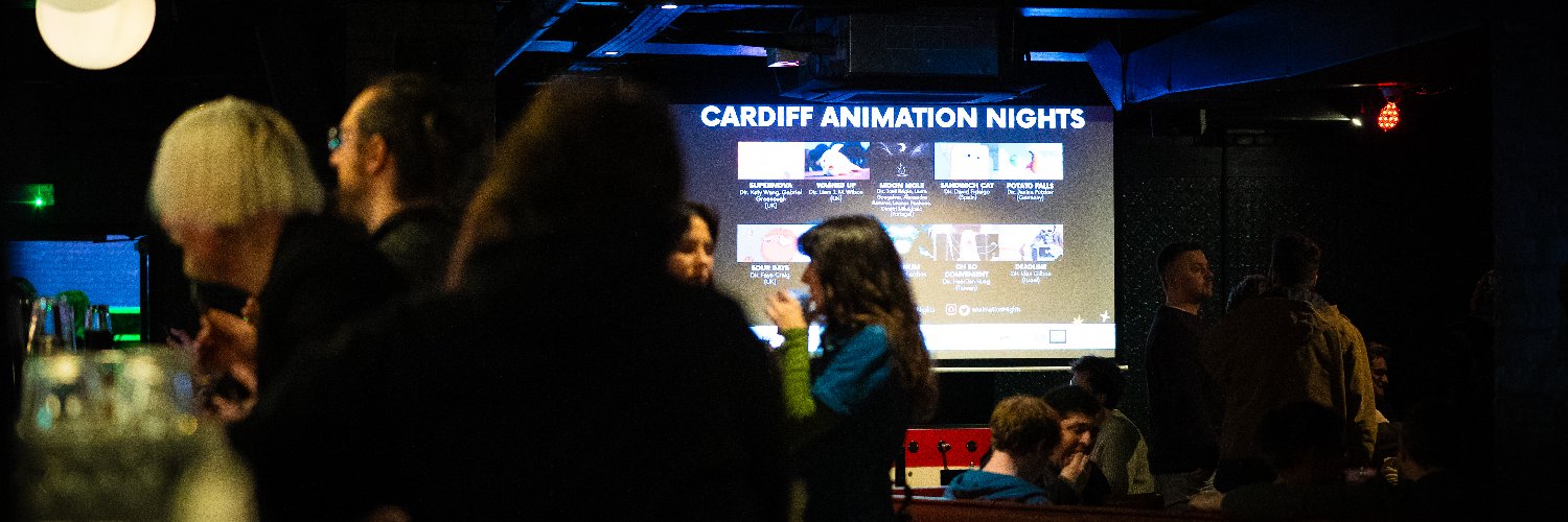 Cardiff Anim. Nights banner