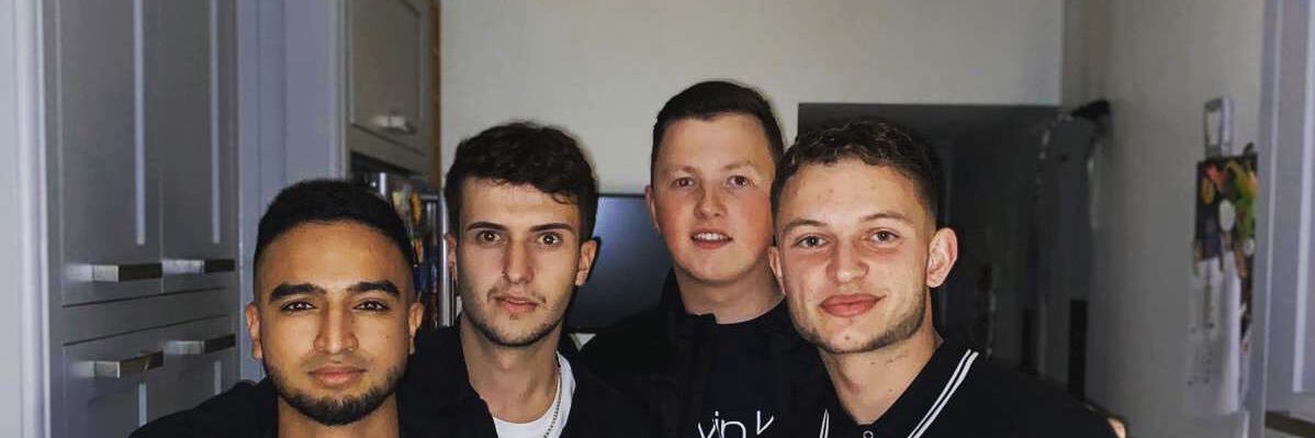 H to the Izzo banner