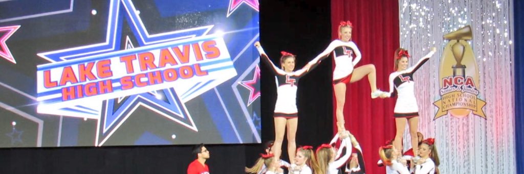 LTHS Cheerleading banner
