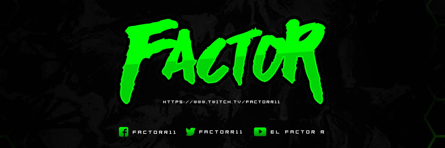 El factor R banner