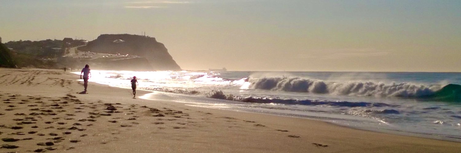 The Beaches parkrun banner