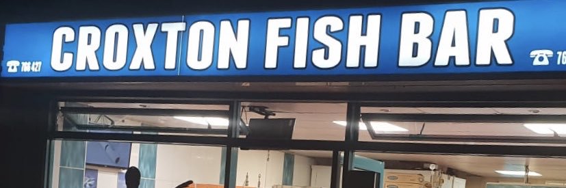 Croxton fish bar banner