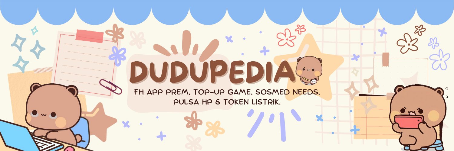 dudupedia - open ress apps, followers, pulsa banner