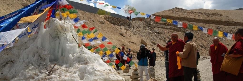 Ice Stupa banner