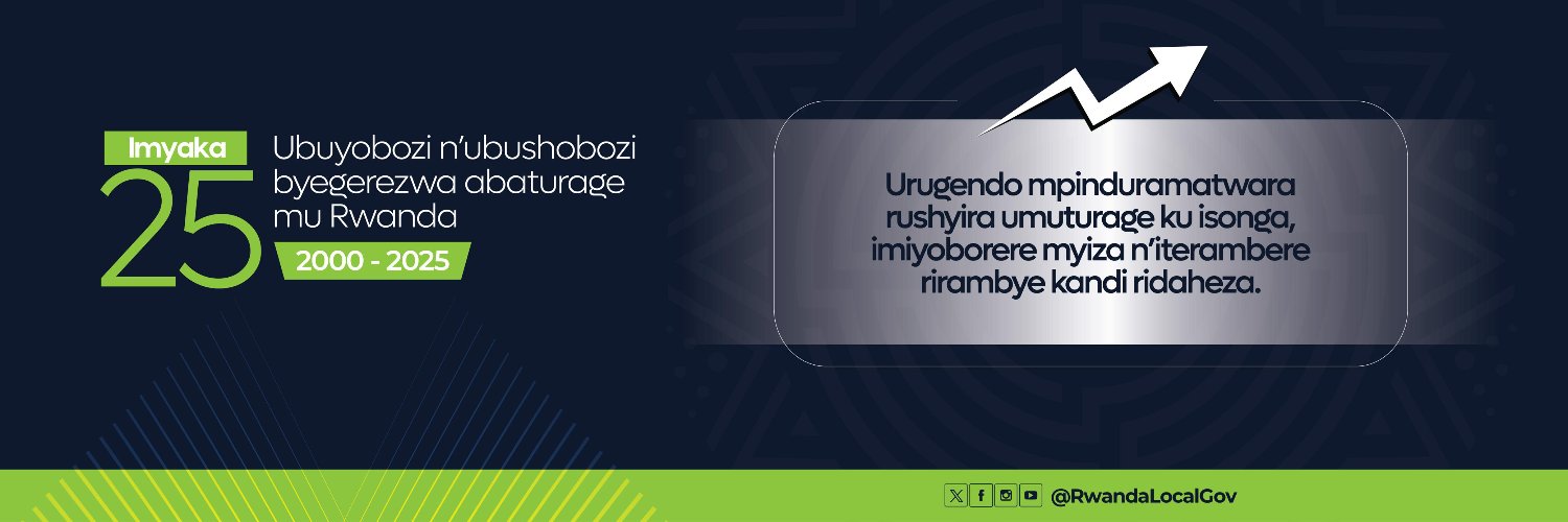 Ministry of Local Government | Rwanda's banner