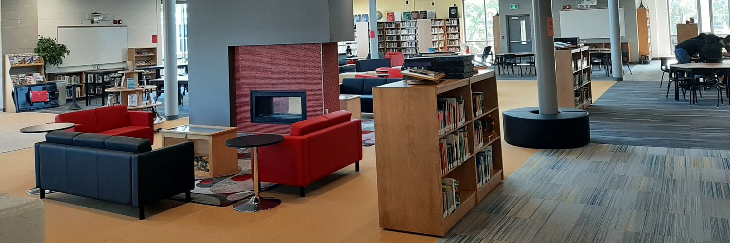 Nelson Library Learning Commons banner