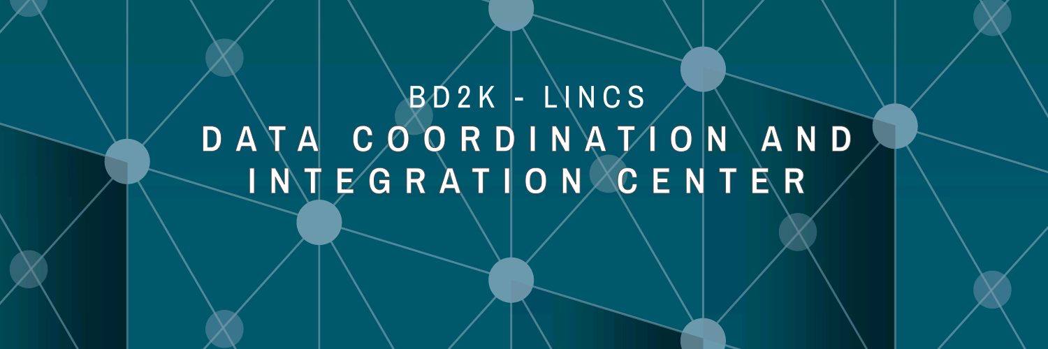 BD2K-LINCS DCIC banner