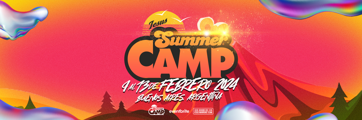 JESUS SUMMER CAMP #2024 banner
