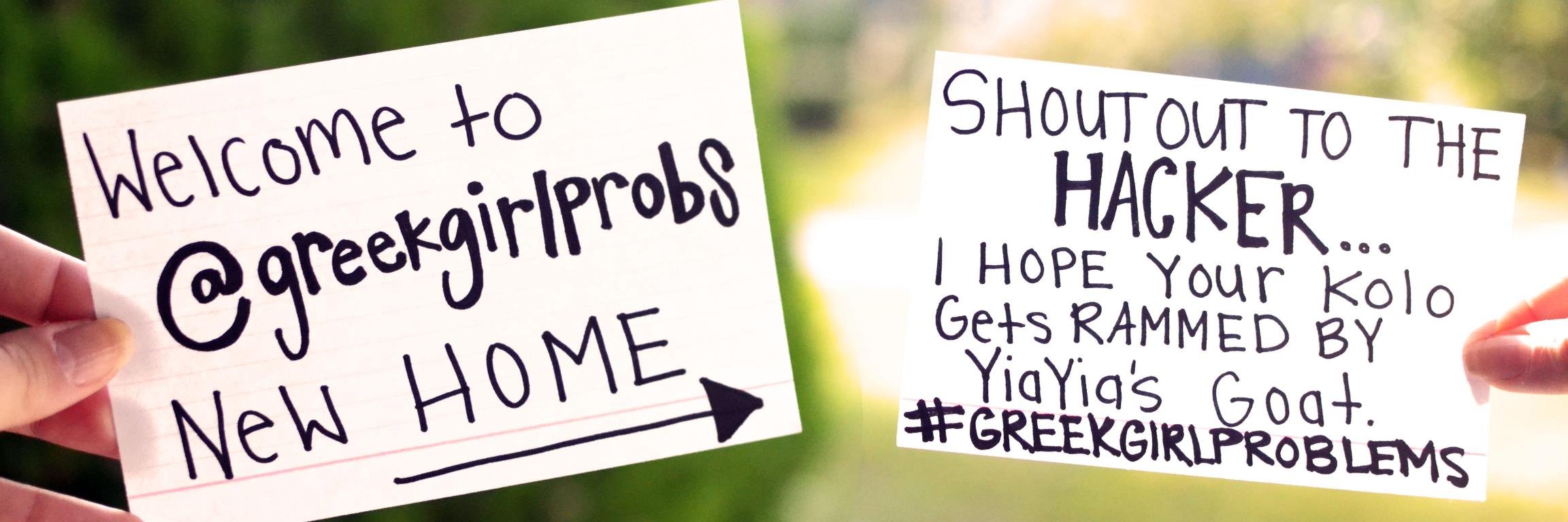 greekgirlprobs's profile banner image