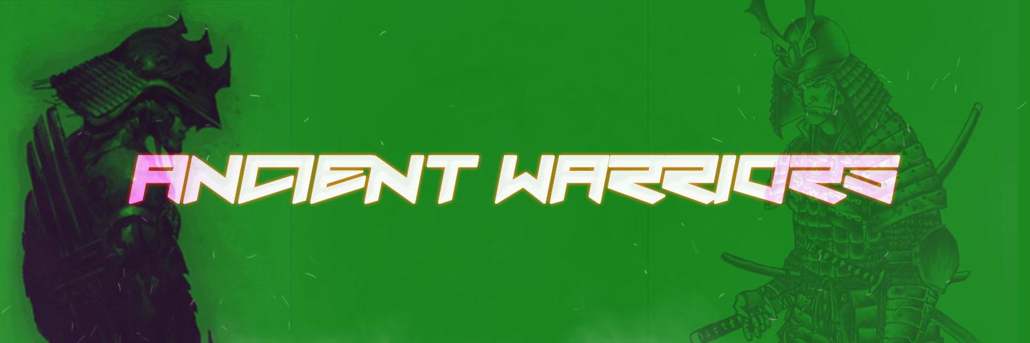 Ancient warriors banner