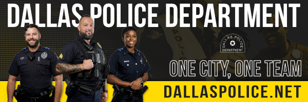 Dallas Police Dept's banner