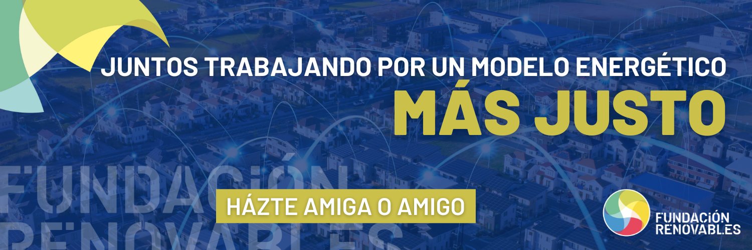 Fundación Renovables banner