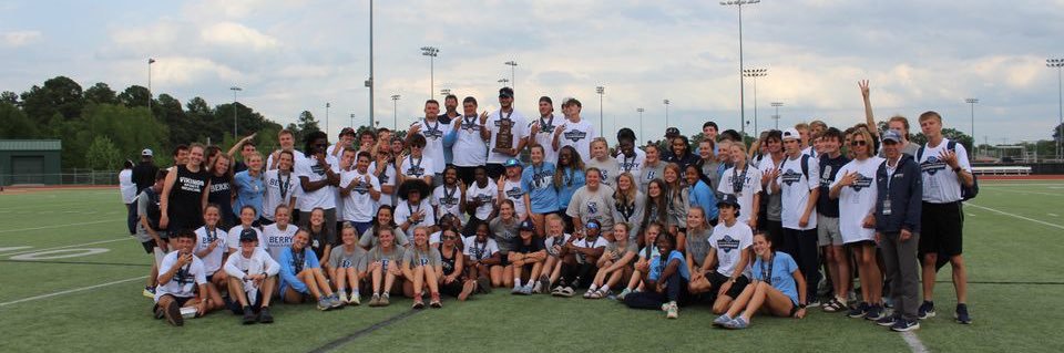 Berry Cross Country / Track & Field's banner
