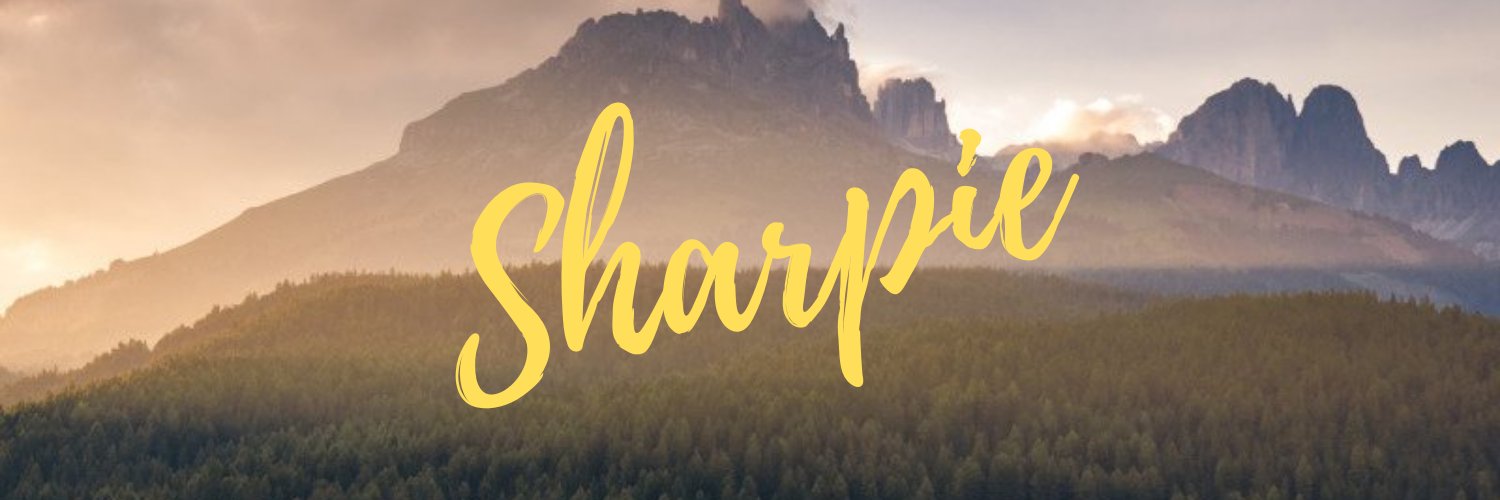 Sharpie banner