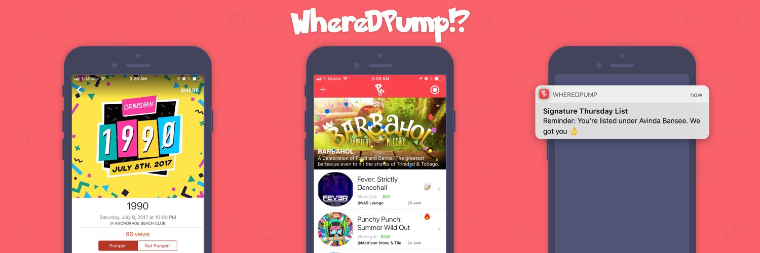 WhereDPump's profile banner image