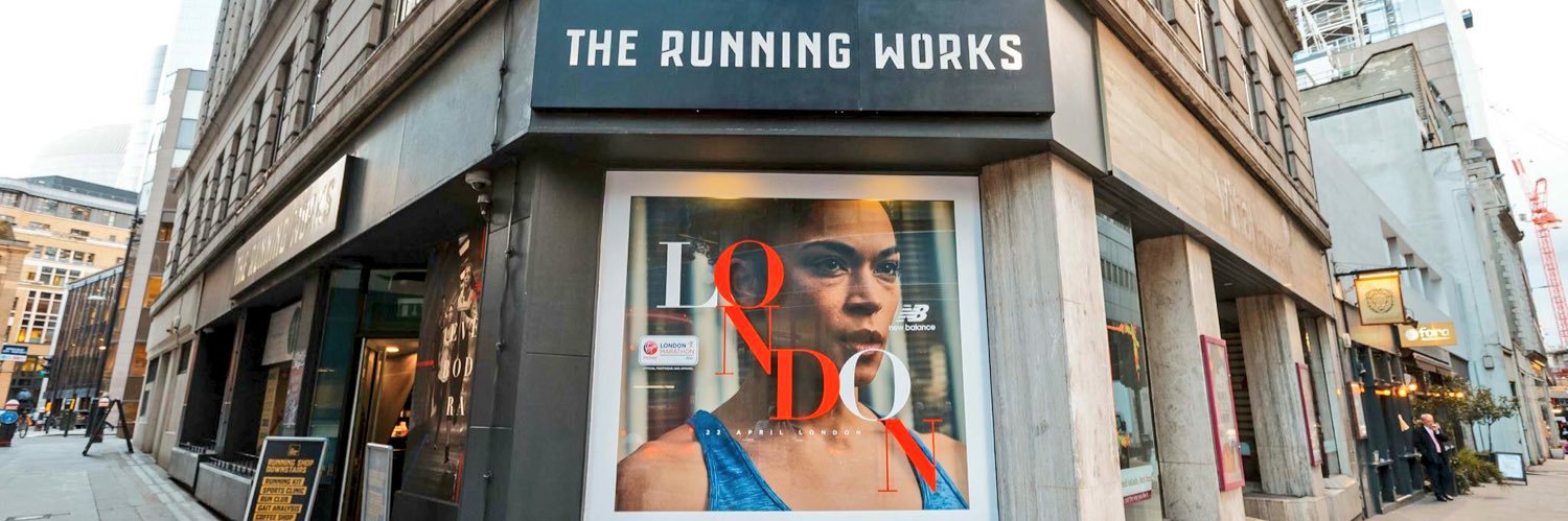 The Running Works banner