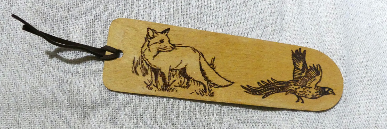 Ian Barnett, Woodscorcher & Wildscribbler banner