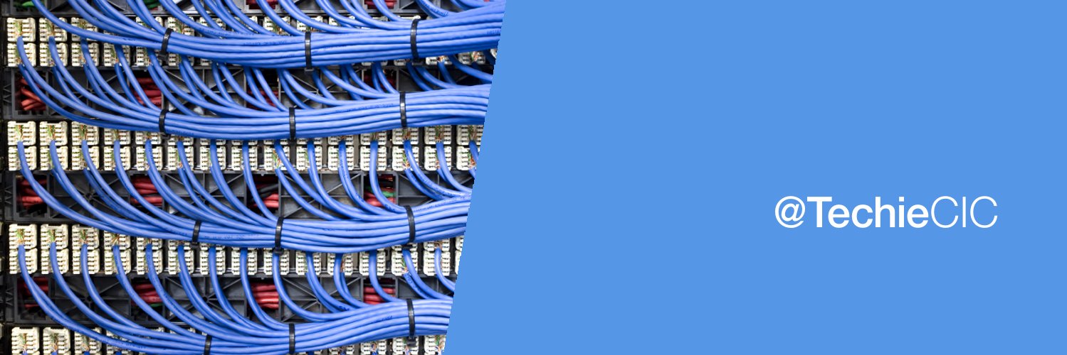 TechieCIC's profile banner image