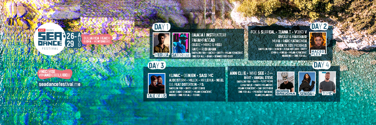 Sea Dance Festival banner