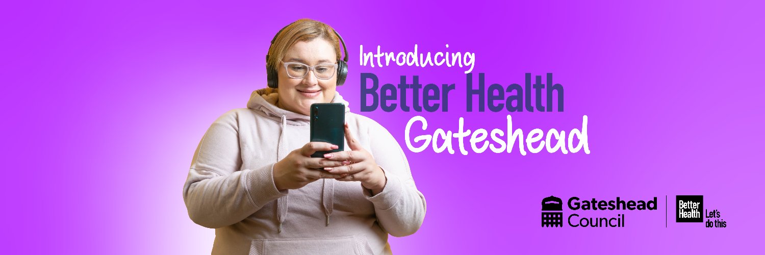 Better Health Gateshead banner