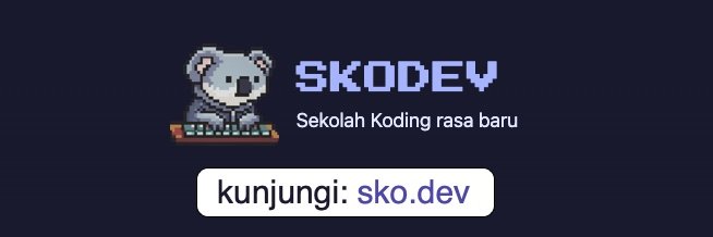 Sekolah Koding - sko.dev banner