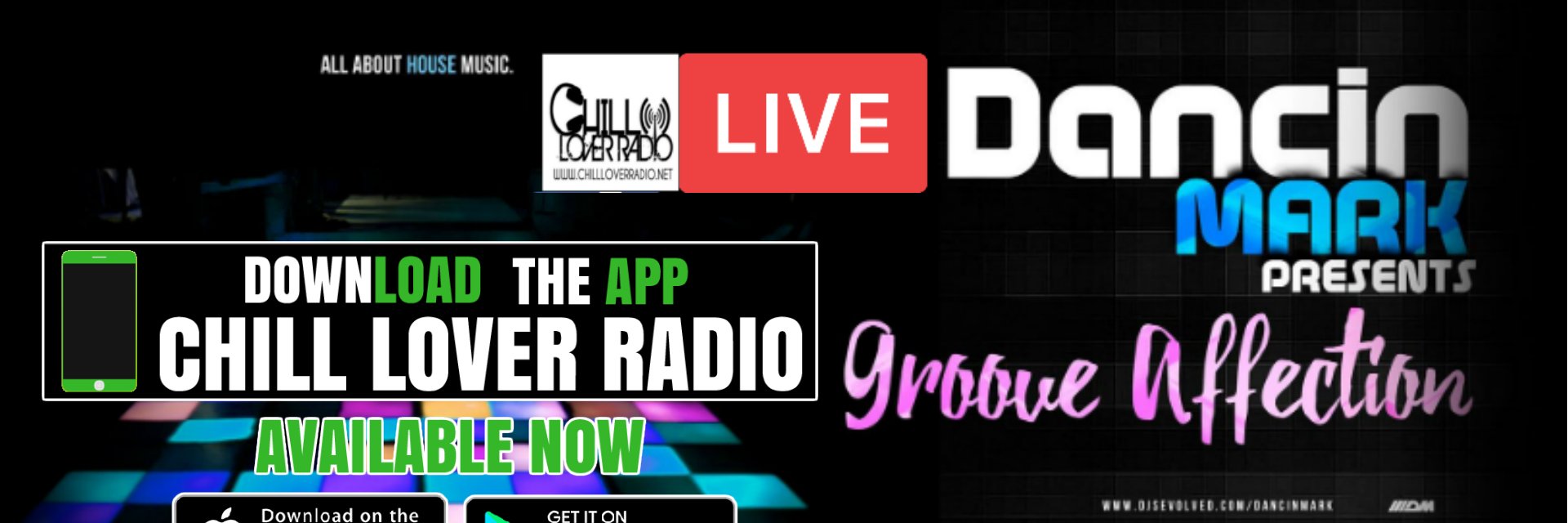 Groove Affection Live banner