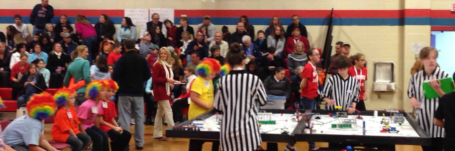 FIRST LEGO League RI banner