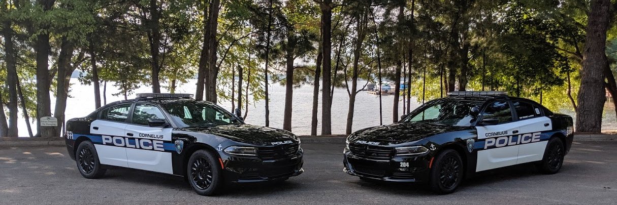 Cornelius Police Department banner