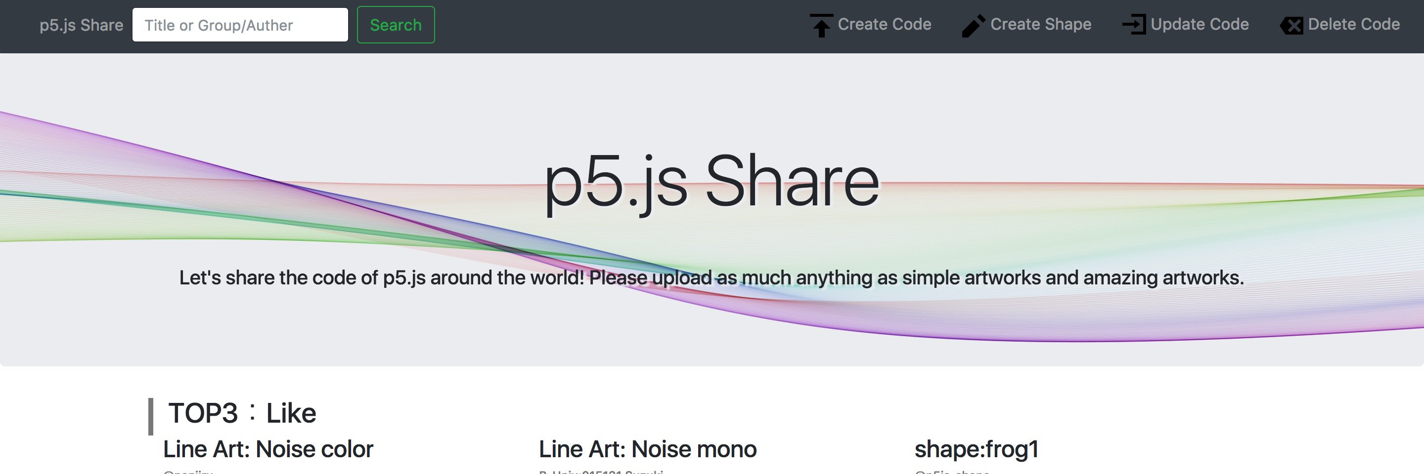 p5js_shape's profile banner image