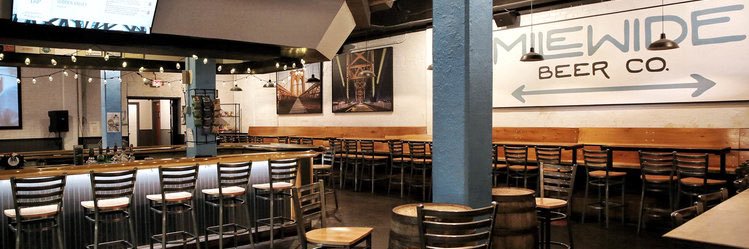 Mile Wide Beer Co. banner
