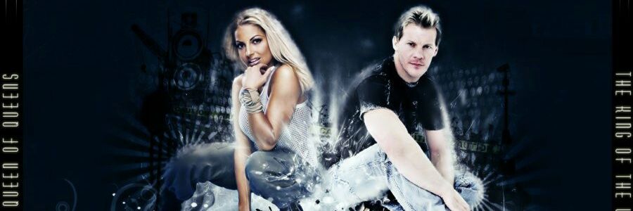 Chris Jericho. Parody banner