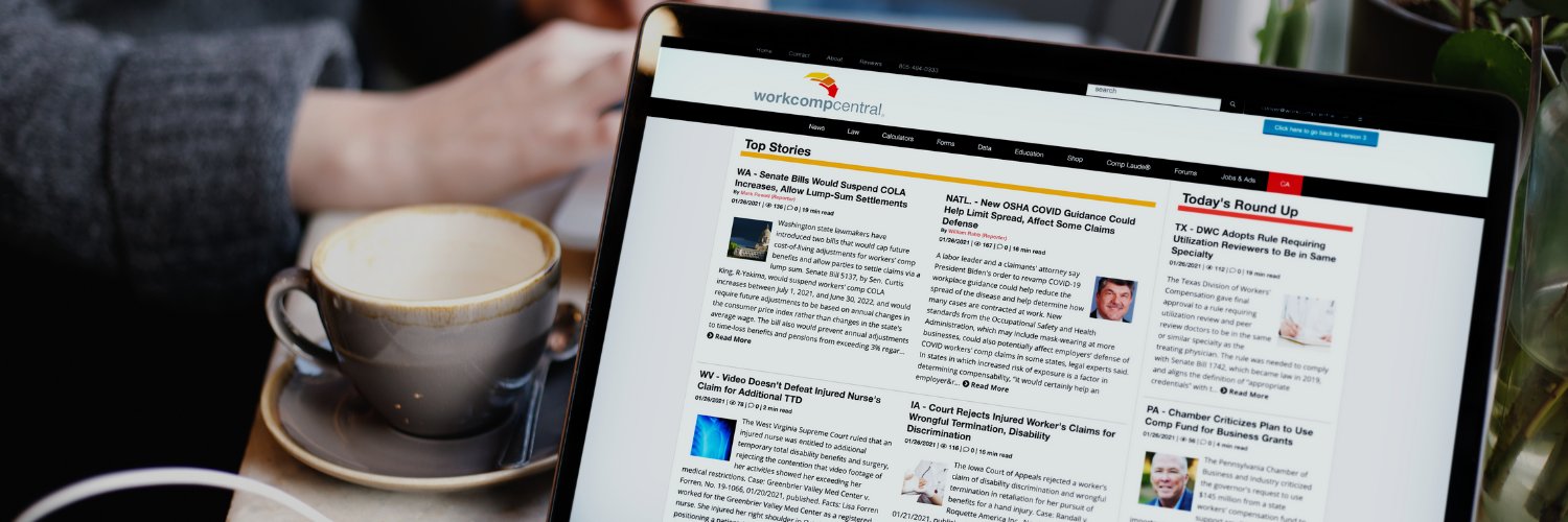 WorkCompCentral banner