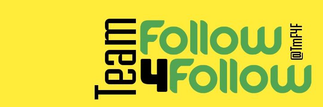 💛 Team Follow4Follow 💛 banner