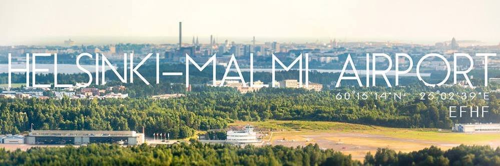 Malmi Airport banner