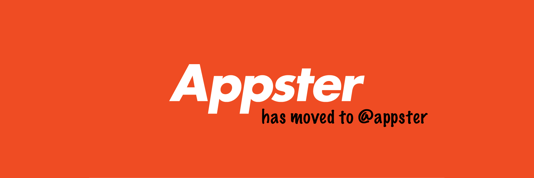 appsterhq's profile banner image