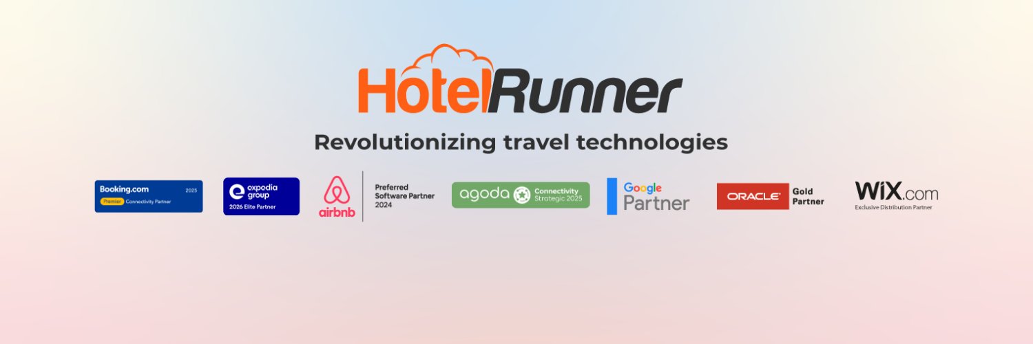 HotelRunner's profile banner image