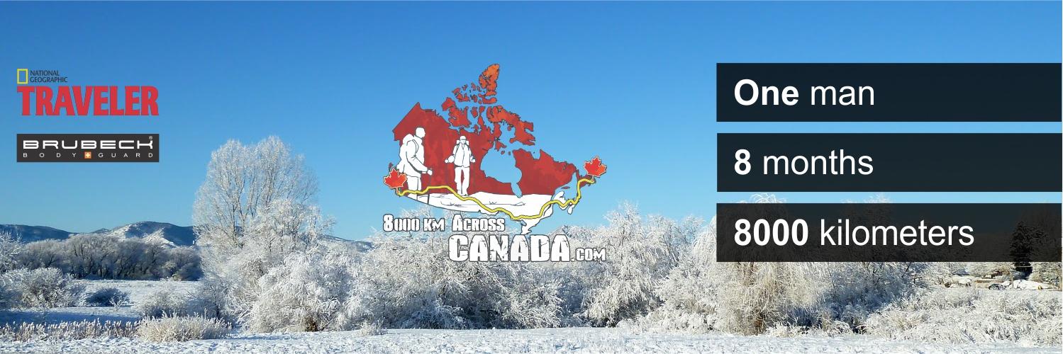 8000km Across Canada banner