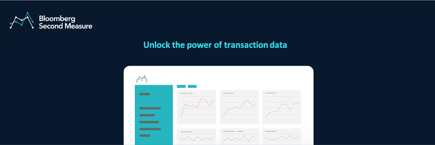 Bloomberg Second Measure banner