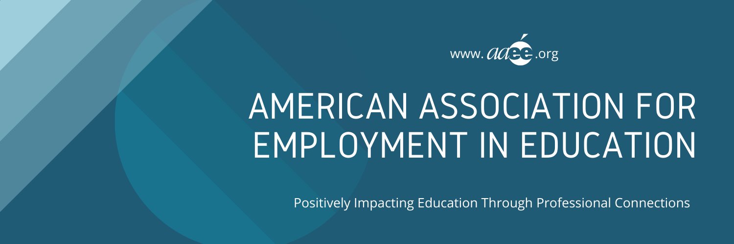 AAEE Employment in Education banner